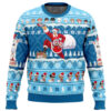 Christmas Delivery Gintama Ugly Christmas Sweater FRONT mockup - Gintama Shop